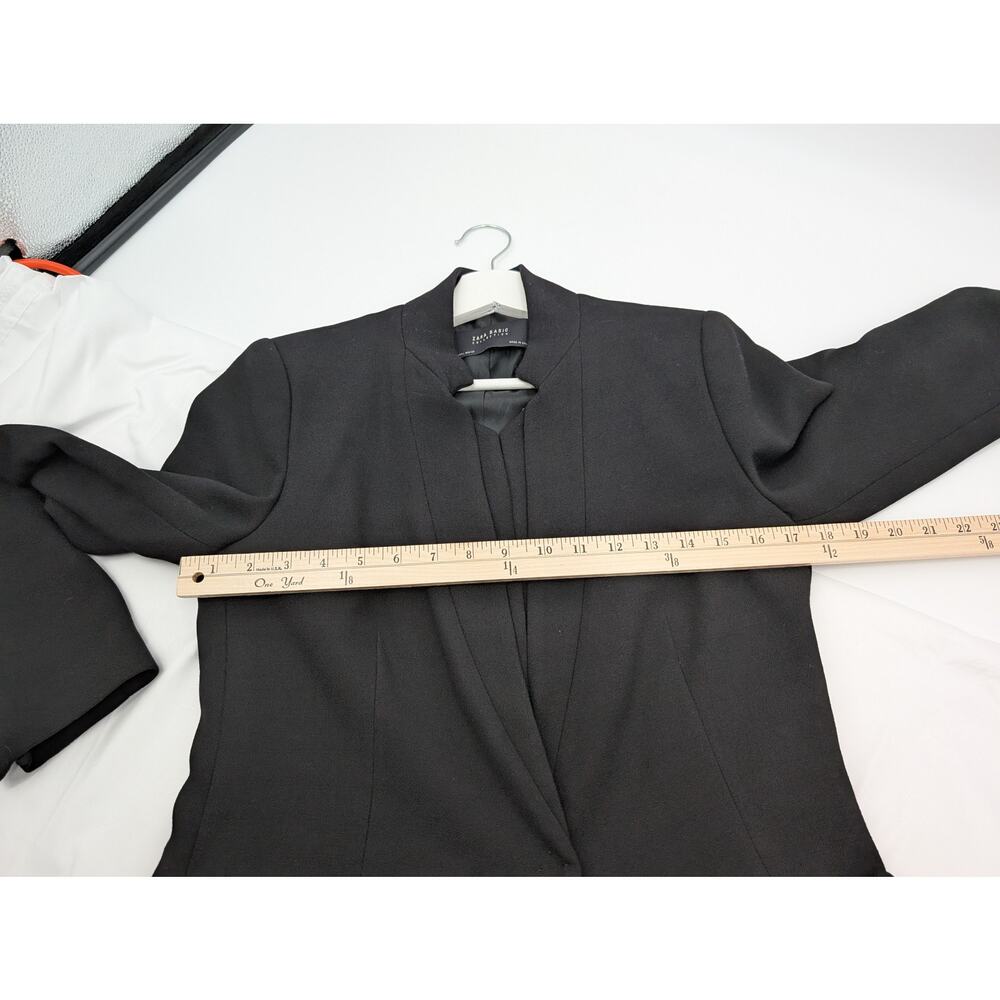 Zara Basic Collection One Button Blazer Black Wom… - image 4